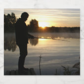 Angler Goedemorgen Bier Etiket (Enkel label)