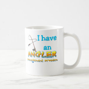 Angler Management Problem-T-shirts en geschenken. Koffiemok