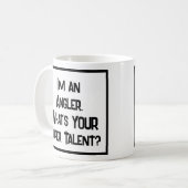 Angler Super Talent. Café Mug (Devant gauche)