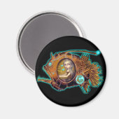 "Anglerfish Submarine" magneet (Voorkant / Achterkant)
