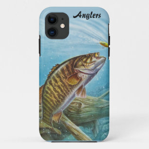 Anglers Hoesje-Mate Barely Er is iPhone 5/5S Hoesj iPhone 11 Hoesje