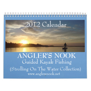 Anglers Nook geleide kajakvisserij 2012 Kalender