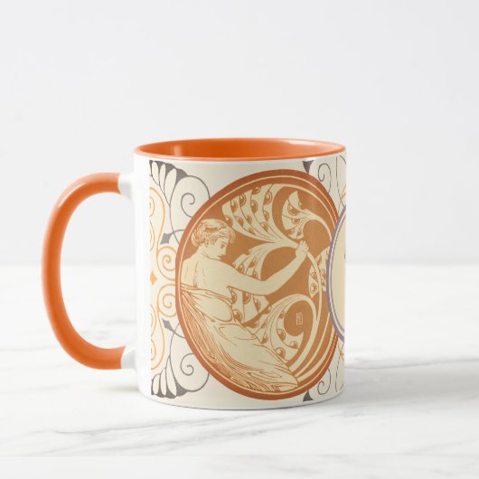 Angles Art Nouveau #9 Mug (Gauche)