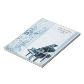 Angles de piano Steinway vintages et Bloc-notes (Tourné)