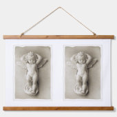 Angles de tapisserie murale en bois (Devant)