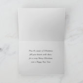 Angles pour une joyeuse carte de voeux de Noël (Intérieur)