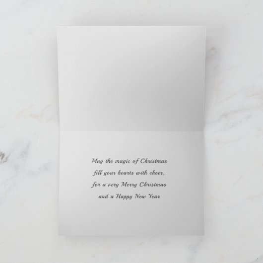 Angles pour une joyeuse carte de voeux de Noël (Intérieur)