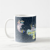 Angles sur la Mug de la lune des arbres de Noël (Gauche)