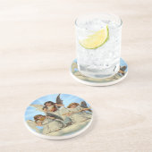 Angles Sur Un Dessous de verre Nuageux (Côté)