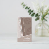 Angles uniques de cool carte de visite (Debout devant)