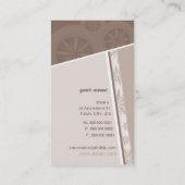 Angles uniques de cool carte de visite (Dos)