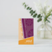 Angles uniques de cool carte de visite (Debout devant)