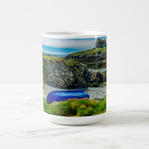 Anglesey Blue Boat 11 oz of 15 oz mok