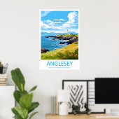 Anglesey Impression sur toile Anglesey Mur (Bureau à domicile)