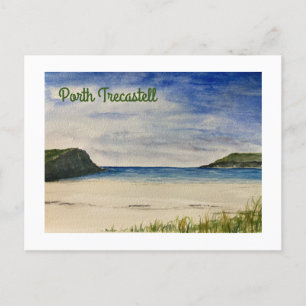 Anglesey Porth Trecastell Briefkaart