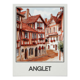 Anglet-vintage, Basischarme Perfect Poster