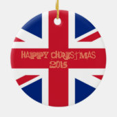 Angleterre Anglais drapeau britannique ornement de (Dos)