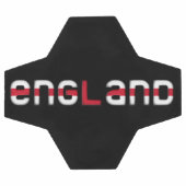 Angleterre Anglais Drapeau Couleurs Typographie Sp (Plat)