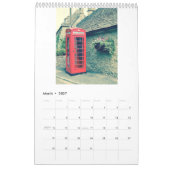 Angleterre, Irlande et Ecosse - Calendrier 2022 (Mar 2027)