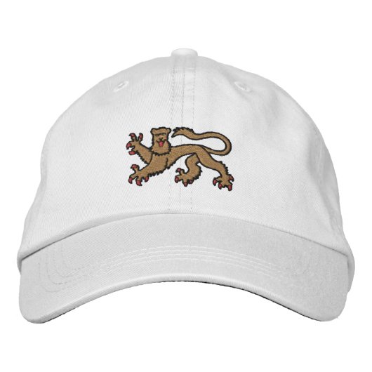 Angleterre Lion rampant Anglais casquette brodé (Devant)