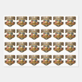 Angleterre Lionesses papier d'emballage couleur et (Devant)