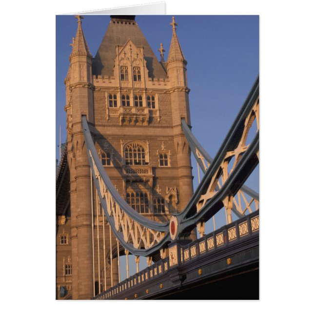 Angleterre, Londres, Le Tower Bridge (Devant)