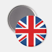 Angleterre Union Jack / British Flag Fridge Magnet (Recto/Verso)