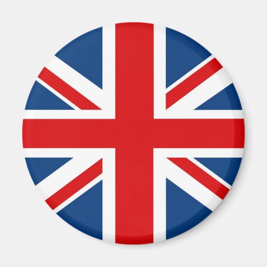 Angleterre Union Jack / British Flag Fridge Magnet (Devant)