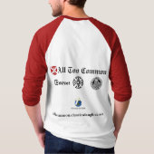 Anglicaans rundvlees, Dom Gregory Dix T-shirt (Achterkant)