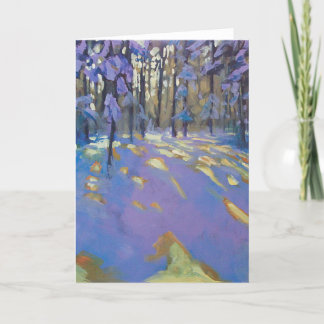 Anglin Lake Meadow Card Feestdagen Kaart