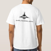 AnglingWes.com T-shirt (Achterkant)