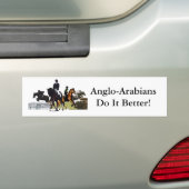 Anglo-Arabische Bumpersticker (Op auto)