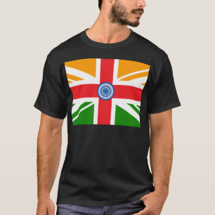 Anglo Indische vlag T-shirt
