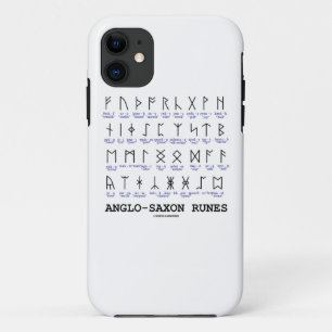 Anglo-Saxon draait (Linguistics Cryptography) iPhone 11 Hoesje