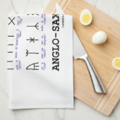 Anglo-Saxon draait (Linguistics Cryptography) Theedoek (Quarter Fold)