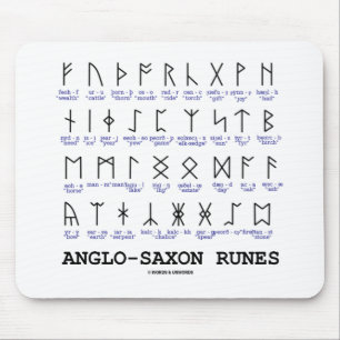 Anglo-Saxon Runes (Linguistics Cryptography) Muismat