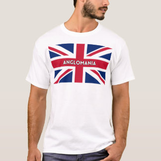 Anglomania Heren Basic Middelmaat T-shirt