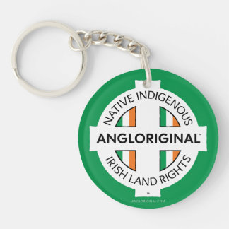 Angloriginal™ Ierse Grondrechten Acryl Sleutelhanger