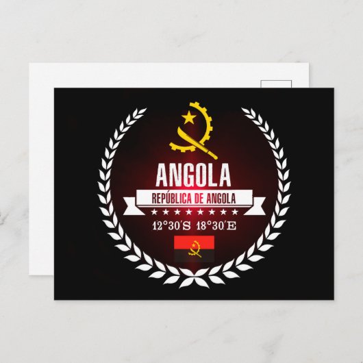 Angola Briefkaart (Voorkant / Achterkant)