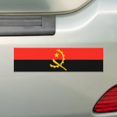 Angola Bumpersticker (Op auto)