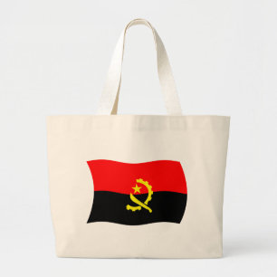 Angola Flag Canvas tas
