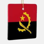 Angola Flag Keramisch Ornament (Rechts)