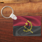 Angola Flag Sleutelhanger (Achterkant)