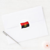 Angola Flag Sticker (Envelop)