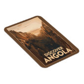 Angola Lubango Travel Art Vintage Magneet (Rechterzijde)