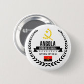 Angola Ronde Button 5,7 Cm (Voorkant /achterkant)