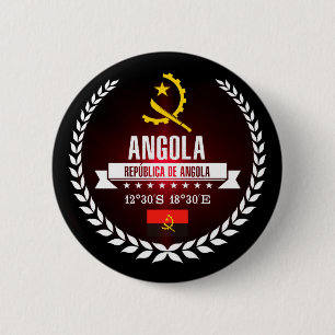 Angola Ronde Button 5,7 Cm