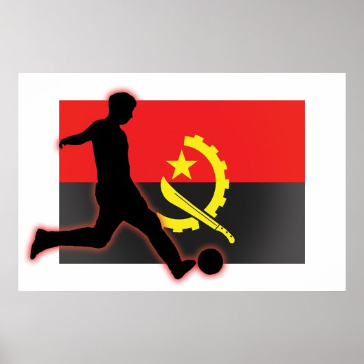 Angola Soccer Striker 2 Poster (Voorkant)