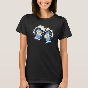 Angola Vlag Bier Mok Cool Angolese Bier 1 T-shirt