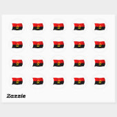 Angola Vlag Sticker (Vel)